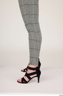 Olivia Sparkle black high heels sandals calf casual dressed grey…